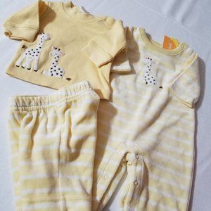 Gymboree In The Jungle up to 7 lbs. lot Romper Pants Shirt NWT Outfit